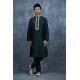 Dark Green Premium Mens Kurta Pajama Set