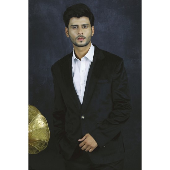 Black Men's Party Coat Blazer Indian Menswear