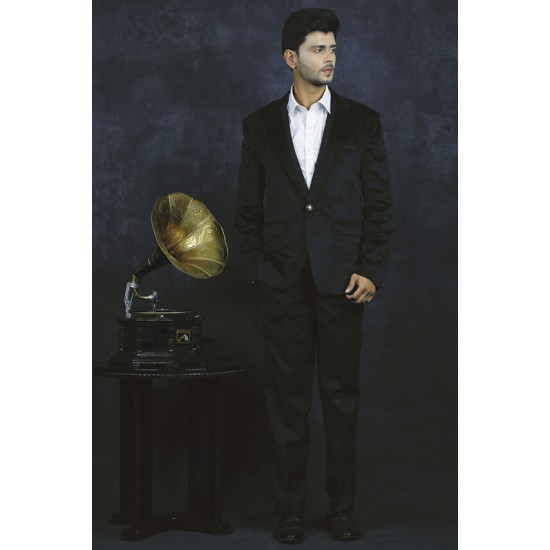 Black Men's Party Coat Blazer Indian Menswear
