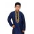 NAVY BLUE GOLD KURTA SET AND PYJAMA READY MADE BOYS SUIT