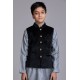 GREY AND BLUE CHILDREN WAISTCOAT SUIT