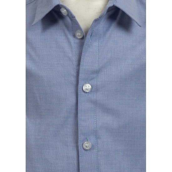 Sky Blue Boys Designer Shirt with Tie