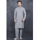Grey Pakistani Men's Shalwar Kameez
