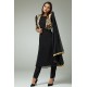 BLACK BEST EID SALWAR SUIT WITH GOLD JACKET 