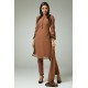 BROWN PUNJABI SUITS READYMADE PARTY OUTFITS