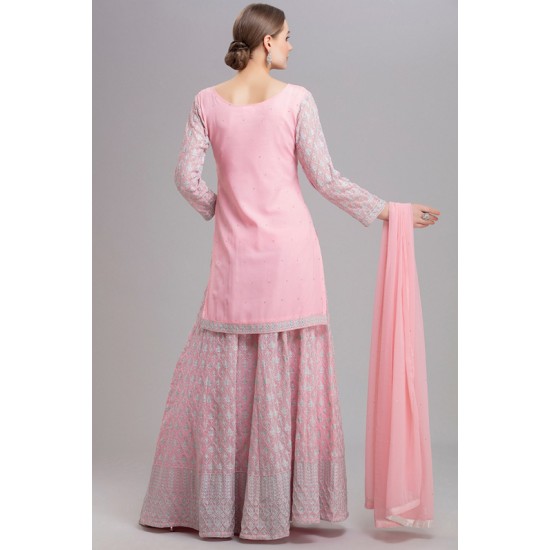 ROSE TAN INDIAN FESTIVE WEAR SKIRT LEHENGA