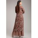 STUNNING NEW PAKISTANI DESIGNER PALAZZO PRINTED JACKET DRESS