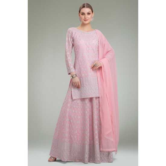ROSE TAN INDIAN FESTIVE WEAR SKIRT LEHENGA