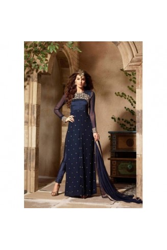 Z3103-E BEST SELLER 3103-E  NAVY BLUE MAISHA COPY INFINITY ADDICTION SUIT