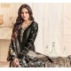 Black Straight Indian Party Wear Churidar Suit