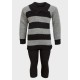 Girls Stripe Jumper & Leggings Set
