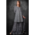 Grey Designer Lengha Indian Partywear Readymade