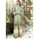 Biscay Green Pakistani Designer Lawn Salwar kameez