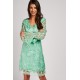 FANCY SUMMER FRILLY EMBROIDERED SKATER DRESS