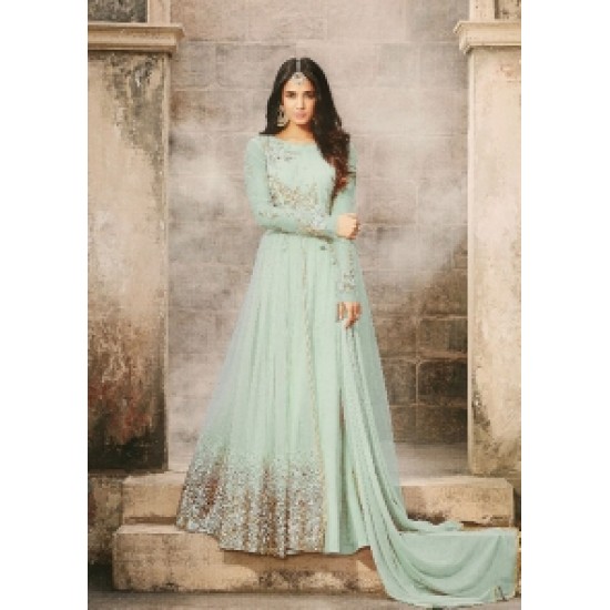 STUNNING LONG LENGTH WEDDING WEAR ANARKALI GOWN