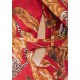 Cinnamon Stick Leopard & Leaves Printed Maxi