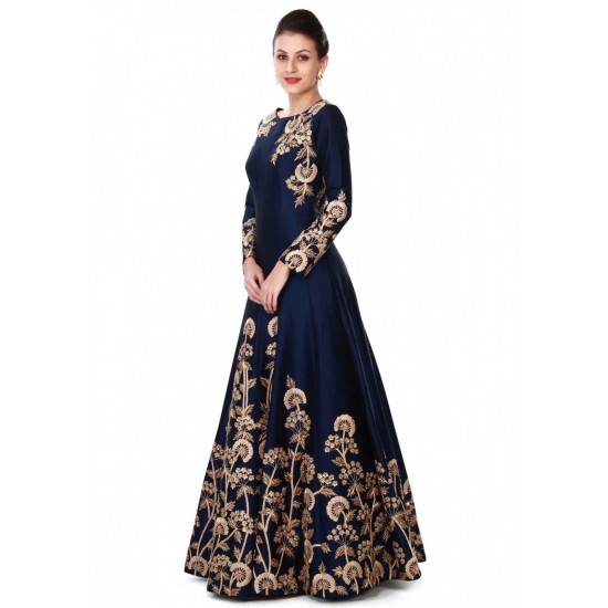 ETHNIC PARTY WEAR DESIGNER INDO WESTERN STYLE ANARKALI GOWN