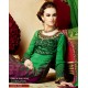 Green & Purple Pakistani Designer Punjabi Suit