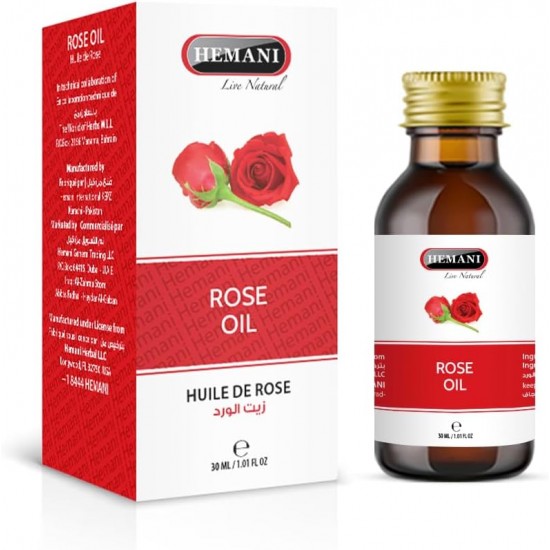 Hemani Natural Rose Oil – 30ml