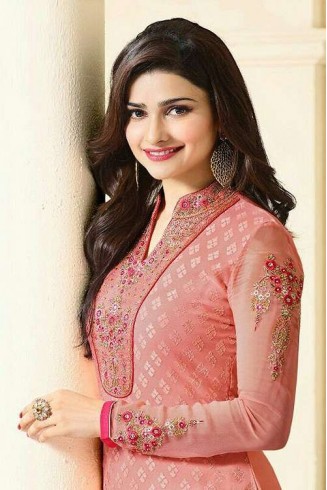 Peach Pakistani Designer Salwar Suit Punjabi Wedding Dress
