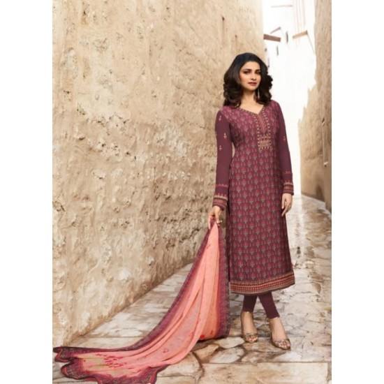 Red Indian Salwar Suit Fancy Pakistani Dress Kurti Outfit