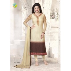 Beige Indian Designer Salwar Suit Ethnic Wedding Dress Beige Indian Designer Salwar Suit Ethnic Wedding Dress