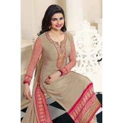 Beige Indian Party Wear Dress Ethnic Salwar Suit Beige Indian Party Wear Dress Ethnic Salwar Suit