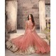 Pakistani Gown Peach Designer Anarkali Dress