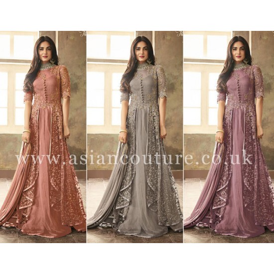 STUNNING PAKISTANI INDIAN WEDDING STYLE GOWN