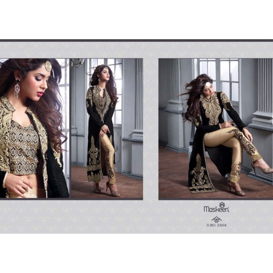 New Indian Party Suit (4 piece Designer Jacket Syle Suit) I