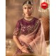 PURPLE HEAVY EMBROIDERED PUNJABI WEDDING LEHENGA 