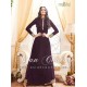 Magenta Indian Designer Suit Elegant Evening Dress UK