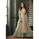 Mint Indian Party Wear Asian Anarkali Wedding Bridal Dress