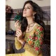 Yellow Indian Anarkali Suit