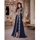 Sailor Blue Designer Bollywood Indian Anarkali Suit  