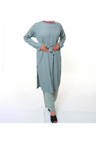 Mint Designer Co-Ord Trouser Suit