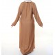 Khaki Stylish Abaya
