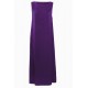 Purple Sleeveless Slip Abaya Dress