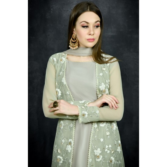 Ready To Wear Printed jacket & Trouser Suit Set