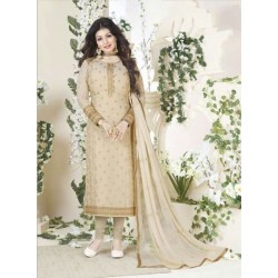 Beige Indian Churidar Suit  Beige Indian Churidar Suit