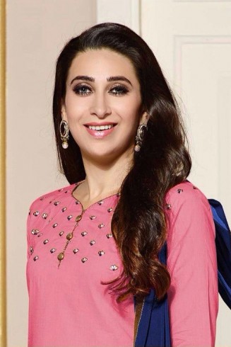 Blue Pink Bollywood Patiyala Punjabi Style Suit
