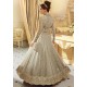 BEAUTEOUS GREY INDIAN & PAKISTANI DESIGNER PARTY AND WEDDING WEAR FANCY ANARKALI GOWN