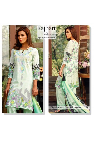 RAJBARI PREMIUM LAWN READY MADE SPRING SUMMER SALWAR SUIT 