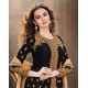 Black Indian Gown Heavy Embroidered Anarkali Dress