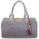 LS7002 - Silver Grey Diamante Fashion Handbag