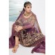 PURPLE INDIAN WEDDING PALAZZO STYLE SUIT