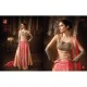 PEACH AND PINK KARMA HEAVY EMBROIDERED DESIGNER WEDDING WEAR SUIT