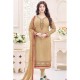 59001 BEIGE LAVINA SEMI-STITCHED EMBROIDERED AYESHA TAKIA SALWAR SUIT