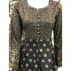 Black Readymade Linen Party Wear Dress