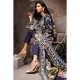 Royal Blue Printed Lawn Pakistani Salwar Suit